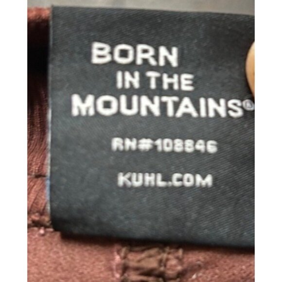 KÜHL Strova Brown Stretch Corduroy Skirt Outdoor Adventurewear Sz 10 - Picture 9 of 9